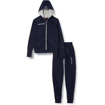 GIVOVA 2XL Blue Sports Tracksuit GIVOVA 2XL Blue Sports Tracksuit