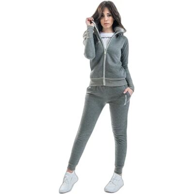 GIVOVA King Star Grey Winter Fleece Tracksuit - Sportswear GIVOVA King Star Grey Winter Fleece Tracksuit - Sportswear