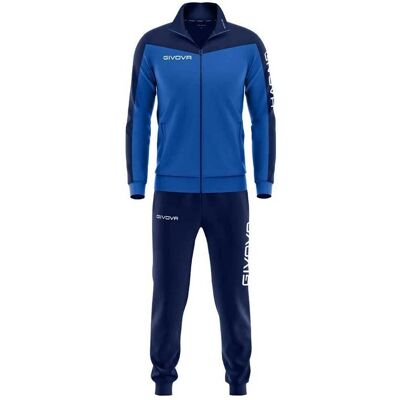 GIVOVA Men’s 2XL Blue Tracksuit - Sportswear GIVOVA Men’s 2XL Blue Tracksuit - Sportswear