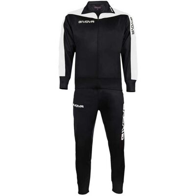 GIVOVA Heren 2XL Zwart Trainingspak - Sportswear GIVOVA Heren 2XL Zwart Trainingspak - Sportswear