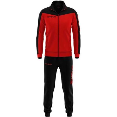 Completo Sportivo GIVOVA Uomo 3XL Rosso - Abbigliamento Sportivo Completo Sportivo GIVOVA Uomo 3XL Rosso - Abbigliamento Sportivo