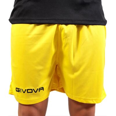 Givova G20800007 Gelbe Fußball-Shorts - Ganzjährig Givova G20800007 Gelbe Fußball-Shorts - Ganzjährig