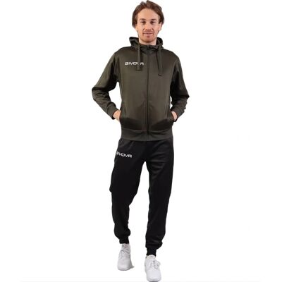 GIVOVA XL Groene Hoodie - Jas GIVOVA XL Groene Hoodie - Jas