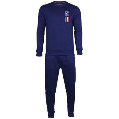 GIVOVA M Tuta da Allenamento Blu - Abbigliamento Sportivo GIVOVA M Tuta da Allenamento Blu - Abbigliamento Sportivo