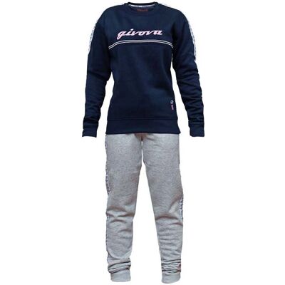GIVOVA S Blue Fleece Tracksuit - Sportswear GIVOVA S Blue Fleece Tracksuit - Sportswear