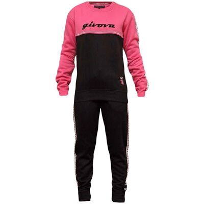 GIVOVA S Black Fleece Tracksuit - Sportswear GIVOVA S Black Fleece Tracksuit - Sportswear
