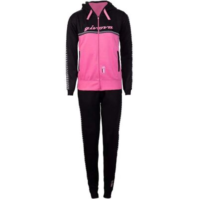 GIVOVA Women's Pink and Black Tracksuit - Sportswear GIVOVA Women's Pink and Black Tracksuit - Sportswear