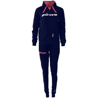 Tuta da ginnastica Givova Blu - Abbigliamento sportivo donna Tuta da ginnastica Givova Blu - Abbigliamento sportivo donna