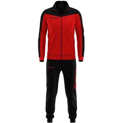Tuta GIVOVA 5 Anni Rosso - Abbigliamento Sportivo per Bambini Tuta GIVOVA 5 Anni Rosso - Abbigliamento Sportivo per Bambini