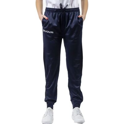 Pantalon de sport Givova P024-0004 Bleu - Unisexe Pantalon de sport Givova P024-0004 Bleu - Unisexe