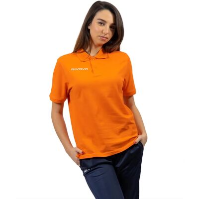 Givova MA005-0001 Oranje Poloshirt - Poloshirt Givova MA005-0001 Oranje Poloshirt - Poloshirt