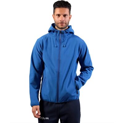 GIVOVA XL Blauw Softshell Jas - Jas GIVOVA XL Blauw Softshell Jas - Jas
