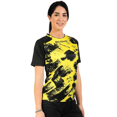 GIVOVA Tratto Camiseta Deportiva Unisex Negra - T-Shirt GIVOVA Tratto Camiseta Deportiva Unisex Negra - T-Shirt