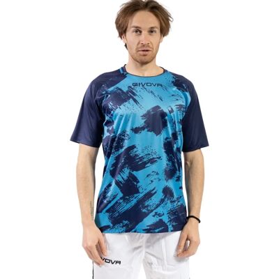 Camiseta de Fútbol Infantil GIVOVA Azul - Ropa Deportiva Camiseta de Fútbol Infantil GIVOVA Azul - Ropa Deportiva