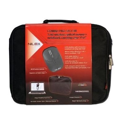 Nilox - 14NXBM0200002 - 15.6in - Nero - custodia per laptop Nilox - 14NXBM0200002 - 15.6in - Nero - custodia per laptop