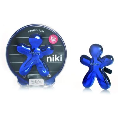 Mr & Mrs Fragrance Niki Equilibrium Osobní osvěžovač vzduchu do auta - Opakovatelný Mr & Mrs Fragrance Niki Equilibrium Osobní osvěžovač vzduchu do auta - Opakovatelný