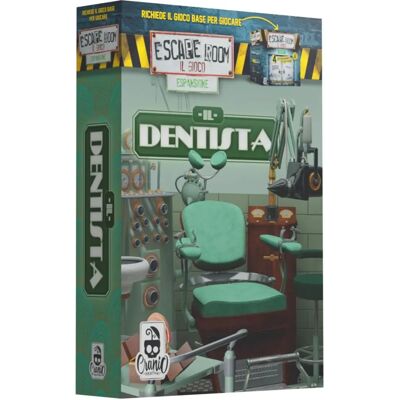 Cranio Creations Escape Room - Espansione Il Dentista - Gioco da Tavolo Cranio Creations Escape Room - Espansione Il Dentista - Gioco da Tavolo