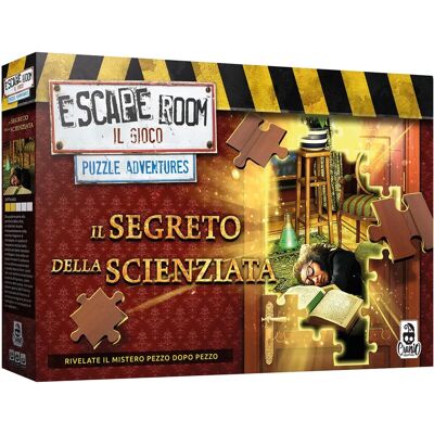 Cranio Creations CC274 Escape Room Pussel - Hemligheten om Vetenskapsmannen - Röd Cranio Creations CC274 Escape Room Pussel - Hemligheten om Vetenskapsmannen - Röd