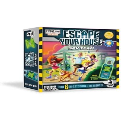 Cranio Creations Escape Your House - Spy Team Board Game Cranio Creations Escape Your House - Spy Team Board Game