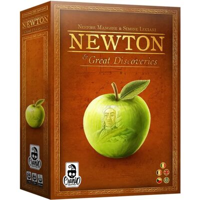 Cranio Creations Newton 2. Auflage Brettspiel - Wissenschaftliche Revolution, 1-4 Spieler, ab 12+ Cranio Creations Newton 2. Auflage Brettspiel - Wissenschaftliche Revolution, 1-4 Spieler, ab 12+