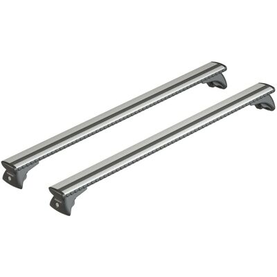 Lampa - Silenzio In-Rail, set completo barre portatutto in alluminio Lampa - Silenzio In-Rail, set completo barre portatutto in alluminio