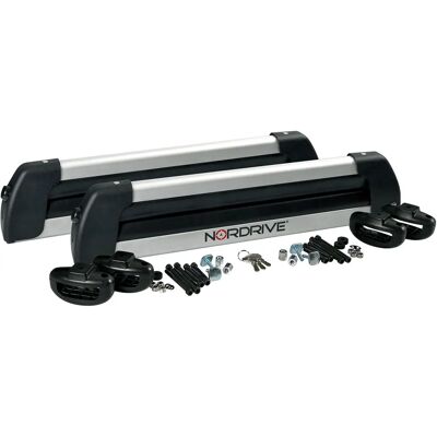 Porte-skis Nordrive NK-40 - Supporte 4 paires de skis ou 2 snowboards - Publicité Porte-skis Nordrive NK-40 - Supporte 4 paires de skis ou 2 snowboards - Publicité