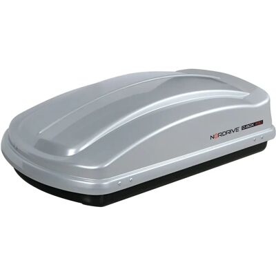 NORDRIVE Modello N60001 - Baule da Tetto 330L Argento NORDRIVE Modello N60001 - Baule da Tetto 330L Argento