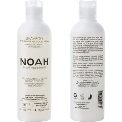 Champú regenerador de aceite de argán Noah 250ml - Cuidado del cabello Champú regenerador de aceite de argán Noah 250ml - Cuidado del cabello