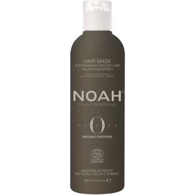 Organiczna Maska do Włosów Noah - Odżywcze Działanie na Zniszczone i Suche Włosy - 250ml Organiczna Maska do Włosów Noah - Odżywcze Działanie na Zniszczone i Suche Włosy - 250ml