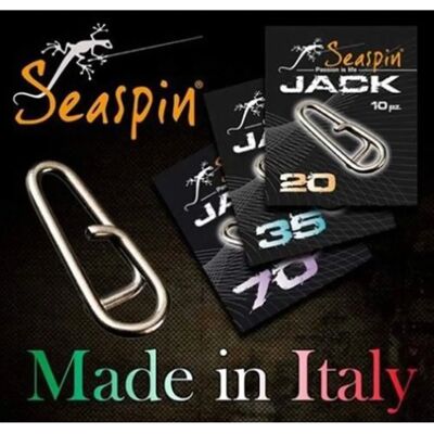Seaspin Jack Fast Links 70lb - Accesorios para señuelos de pesca Seaspin Jack Fast Links 70lb - Accesorios para señuelos de pesca