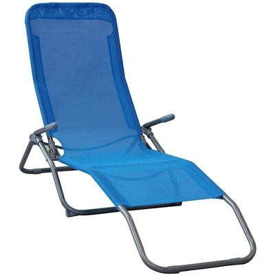 PLAYANESS Mayo Blau Strandliege - Strandliege PLAYANESS Mayo Blau Strandliege - Strandliege