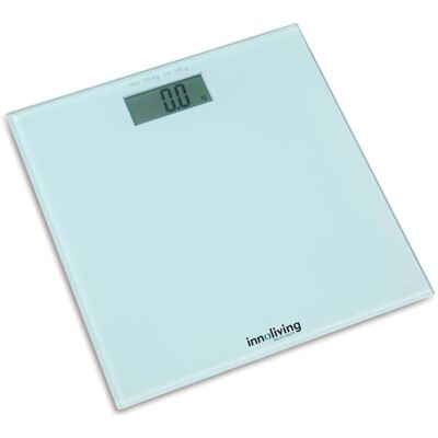 Innofit INN-107 Bilancia elettronica quadrata bianca Innofit INN-107 Bilancia elettronica quadrata bianca
