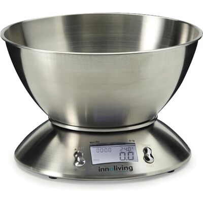 Innoliving INN-127 - Acero Inoxidable - Báscula de Cocina Innoliving INN-127 - Acero Inoxidable - Báscula de Cocina