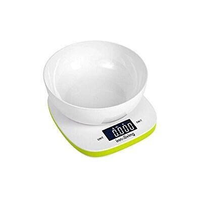 Innoliving INN-132G - Vert, Blanc - Balance de cuisine - Publicité Innoliving INN-132G - Vert, Blanc - Balance de cuisine - Publicité