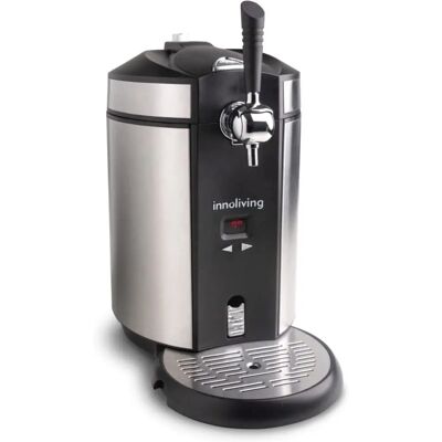 Dispensador de Cerveza de Acero Inoxidable Innoliving - 2-12°C - Compatible con Barril 5L Dispensador de Cerveza de Acero Inoxidable Innoliving - 2-12°C - Compatible con Barril 5L