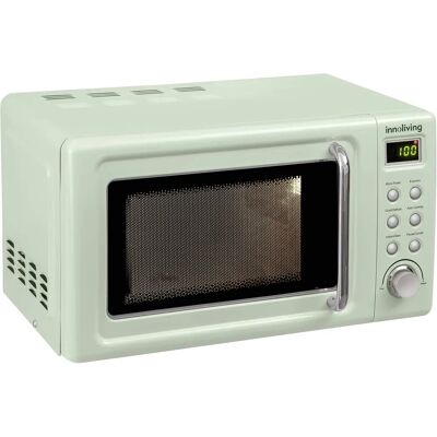 Forno a Microonde Vintage Innoliving 20L con Grill INN-861G Verde Forno a Microonde Vintage Innoliving 20L con Grill INN-861G Verde