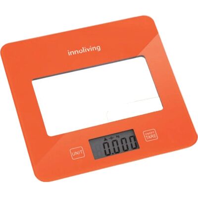 INNOLIVING - INN-123O - Orange - 5 kg - Balance de cuisine - Publicité INNOLIVING - INN-123O - Orange - 5 kg - Balance de cuisine - Publicité