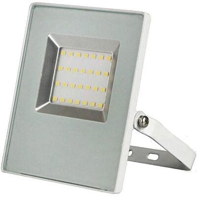 Proiettore LED Vivida 20W 4000K IP65 Alluminio Vetro Satinato - Faretto esterno Proiettore LED Vivida 20W 4000K IP65 Alluminio Vetro Satinato - Faretto esterno