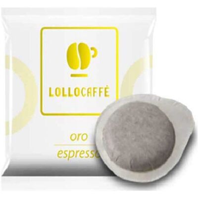 Lollo Oro 150 Capsules de Café - ESE 44mm - Publicité Lollo Oro 150 Capsules de Café - ESE 44mm - Publicité