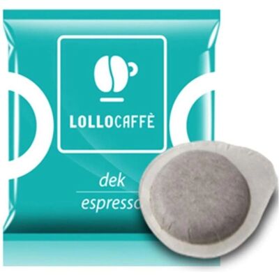 Capsules de café décaféiné ESE Lollo Caffé - 150 pcs - Publicité Capsules de café décaféiné ESE Lollo Caffé - 150 pcs - Publicité