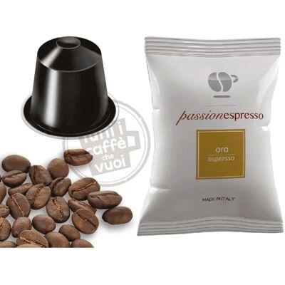 Capsule di caffè Lollo Caffè Oro compatibili Nespresso - 100 pezzi Capsule di caffè Lollo Caffè Oro compatibili Nespresso - 100 pezzi