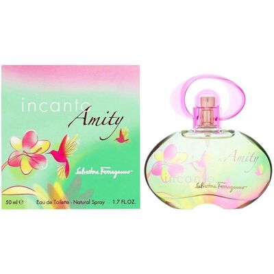 Salvatore Ferragamo Incanto Amity 50ml Eau De Toilette Spray - Portocaliu - Femeie Salvatore Ferragamo Incanto Amity 50ml Eau De Toilette Spray - Portocaliu - Femeie