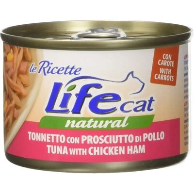 LIFE PET CARE LIFE GATTO RICETTE NATURALI TONNO POLLO E CAROTE 150G LIFE PET CARE LIFE GATTO RICETTE NATURALI TONNO POLLO E CAROTE 150G