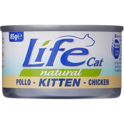 Life petcare Life Cat Natural Kitten - Pollo 85g Life petcare Life Cat Natural Kitten - Pollo 85g