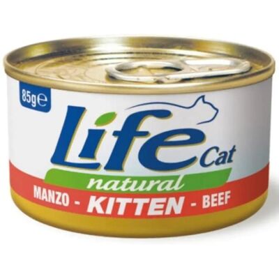 Life Petcare Life Gatto Naturale Cucciolo Manzo 85g - Cibo per gatti Life Petcare Life Gatto Naturale Cucciolo Manzo 85g - Cibo per gatti