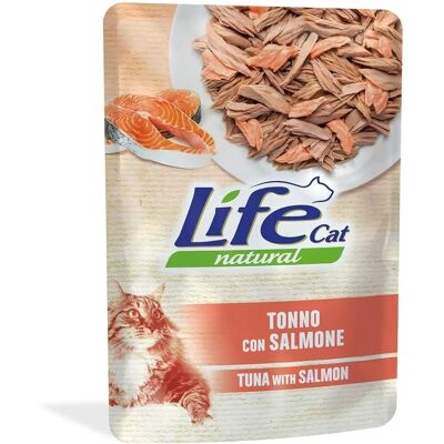 Life Petcare Life Chat Naturel Thon Saumon en Gelée Sachet 70g Life Petcare Life Chat Naturel Thon Saumon en Gelée Sachet 70g