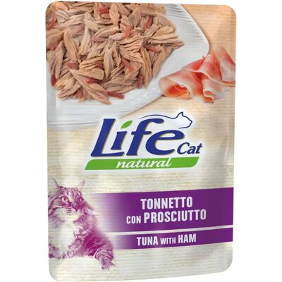 Life petcare Life Cat Naturale Tonno con Prosciutto - Cibo per gatti Life petcare Life Cat Naturale Tonno con Prosciutto - Cibo per gatti
