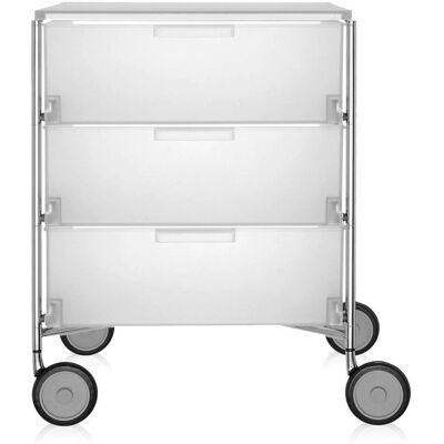 Conteneur Mobile Kartell - 3 tiroirs - Acier - Maison & Bureau - Publicité Conteneur Mobile Kartell - 3 tiroirs - Acier - Maison & Bureau - Publicité