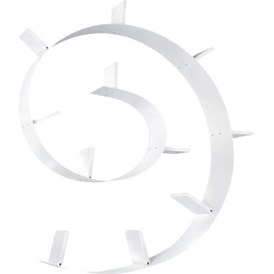 Kartell Bookworm Wandplank - 10kg, Flexibel PVC, 520x19x20cm Kartell Bookworm Wandplank - 10kg, Flexibel PVC, 520x19x20cm