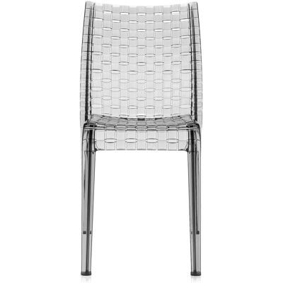Kartell 05820P9 Grau Restaurantstuhl - Stapelbar Kartell 05820P9 Grau Restaurantstuhl - Stapelbar
